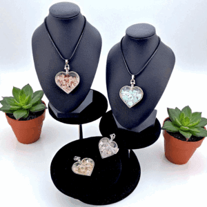 PENDENTIFS PIERRE DE COEUR