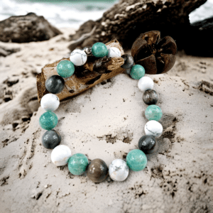 Bracelet de perles Homme "Faucon des Mers"