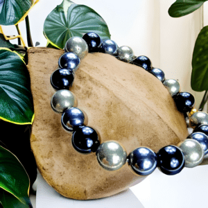 Bracelet de perles Homme "Soirée Boréale"