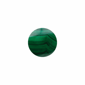 perle ronde Malachite foncée
