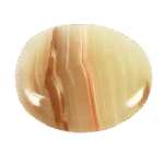 Aragonite pierre roulée