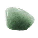 Calcédoine verte pierre roulée