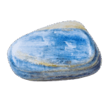 Cyanite pierre roulée