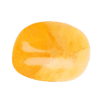 Fluorite jaune pierre roulée