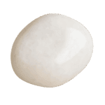 Jade blanc pierre roulée