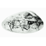 Quartz tourmaline noire pierre roulée