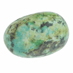 Turquoise verte d'Afrique pierre roulée