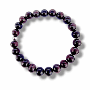 BRACELET UNIQUE GRENAT ROUGE