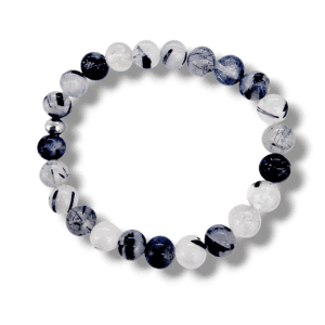BRACELET UNIQUE QUARTZ TOURMALINE