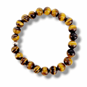 Bracelet pierre unique oeil de Tigre (2)