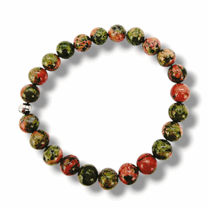 BRACELET PERLES UNIQUE UNAKITE