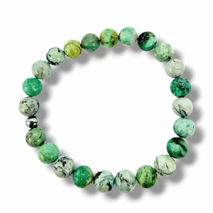 BRACELET PERLES UNIQUE VARISCITE