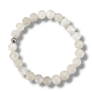 BRACELET PERLES UNIQUES PERISTERITE