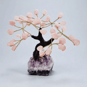 Bonsaï du bonheur Quartz rose T2