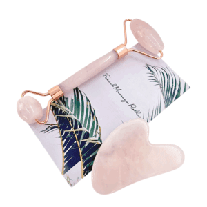 Coffret massage Quartz rose
