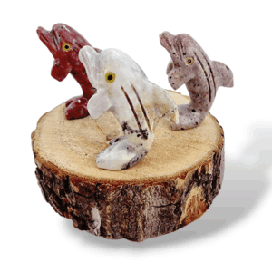 DAUPHIN STEATITE ANIMAUX