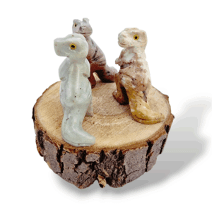 DINOSAURE STEATITE ANIMAUX