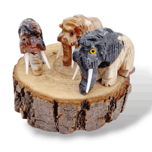 MAMMOUTH STEATITE ANIMAUX