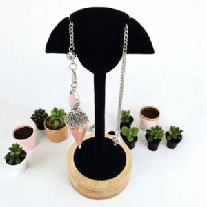 PENDULE ORGONITE QUARTZ ROSE