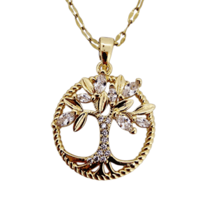 Pendentif Arbre de vie Téva zirconium(1)