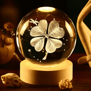 VEILLEUSE TREFLE 8CM