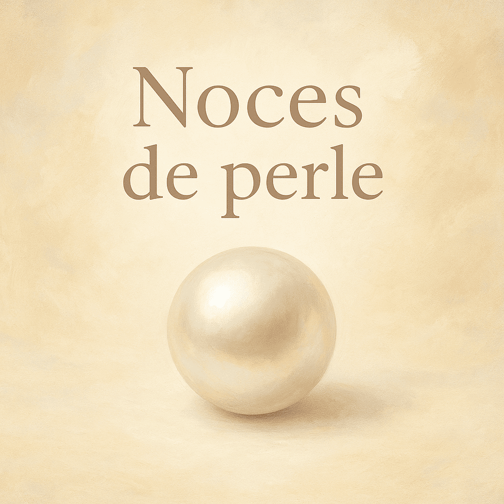 idées cadeaux noces de perle