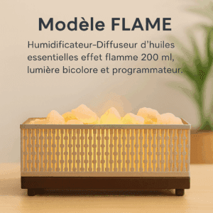 Diffuseur huile essentielle LED Flame