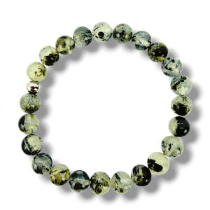 BRACELET PERLES UNIQUE PREHNITE