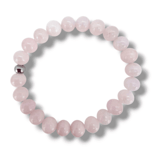 BRACELET PERLES UNIQUE MORGANITE
