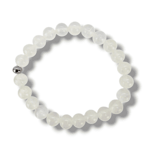 BRACELET PERLES UNIQUES SELENITE