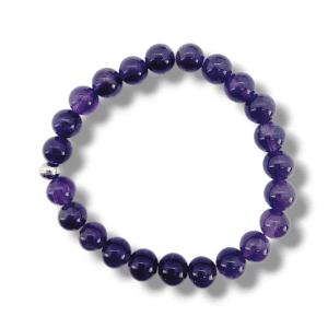 BRACELET UNIQUE AMETHYSTE FONCEE