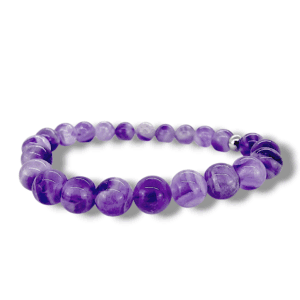 BRACELET UNIQUE AMETHYSTE RUBANEE