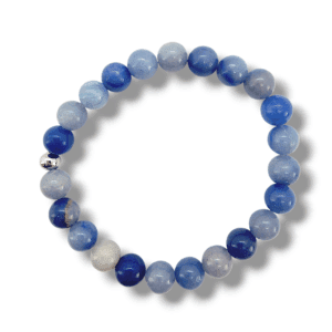 BRACELET UNIQUE AVENTURINE BLEUE