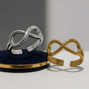 Bague infini titane