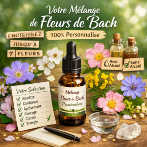 Fleurs de bach sur mesure