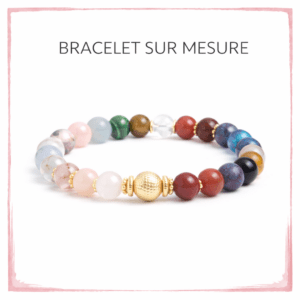 Bracelet sur mesure Coeur de perles