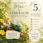 l'émeraude pierre du mois de mai